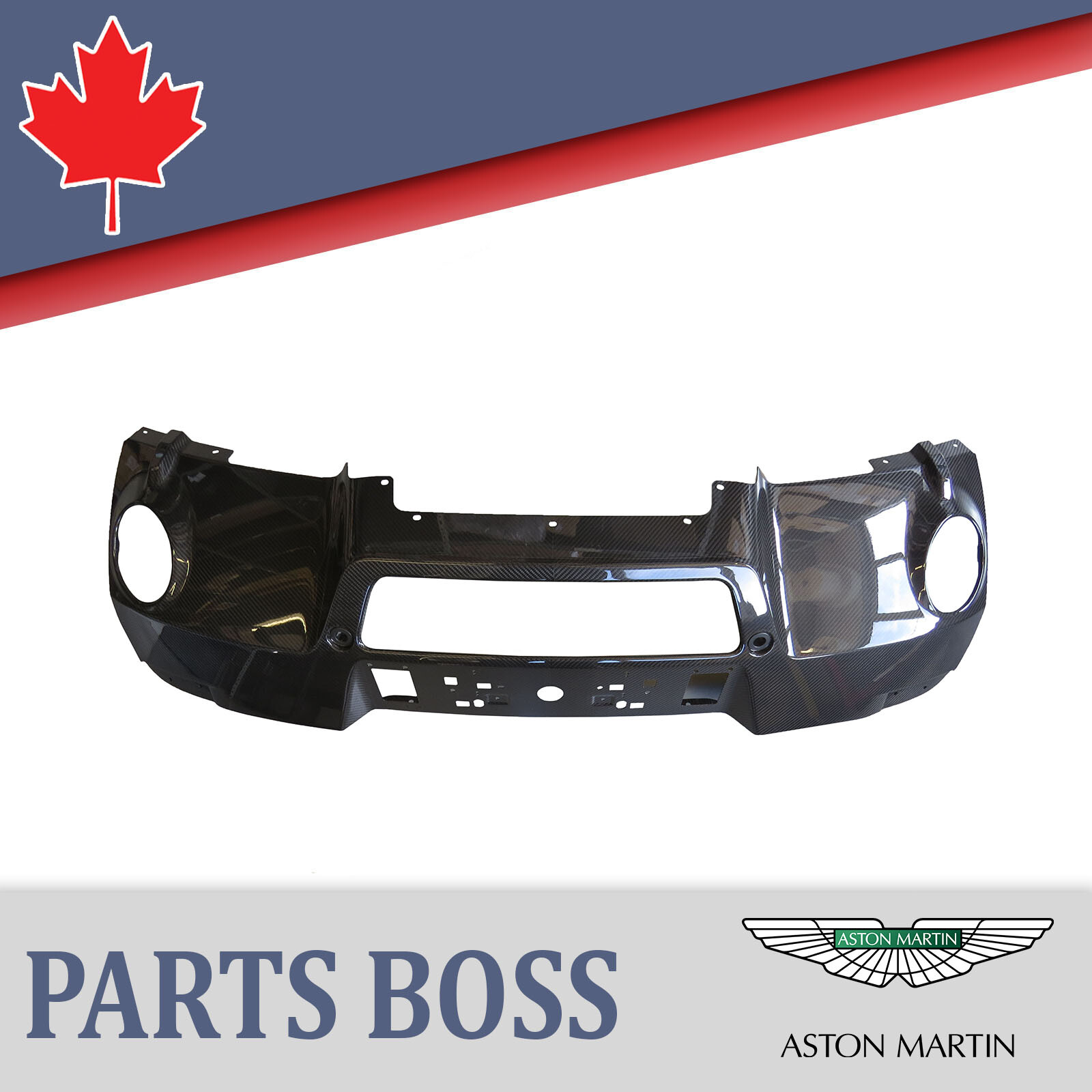 Aston Martin V8 V12 OEM Carbon Fiber Rear Bumper Diffuser Rear DD2317E955AA