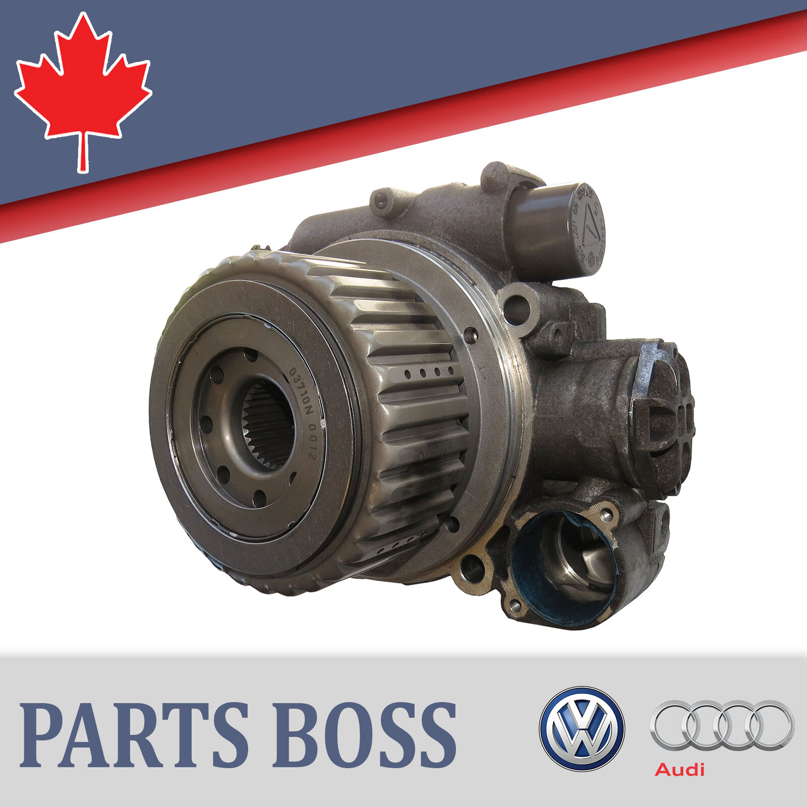 Volkswagen Golf 2011-2012 OEM AWD Differential Pump Motor Differential Coupling