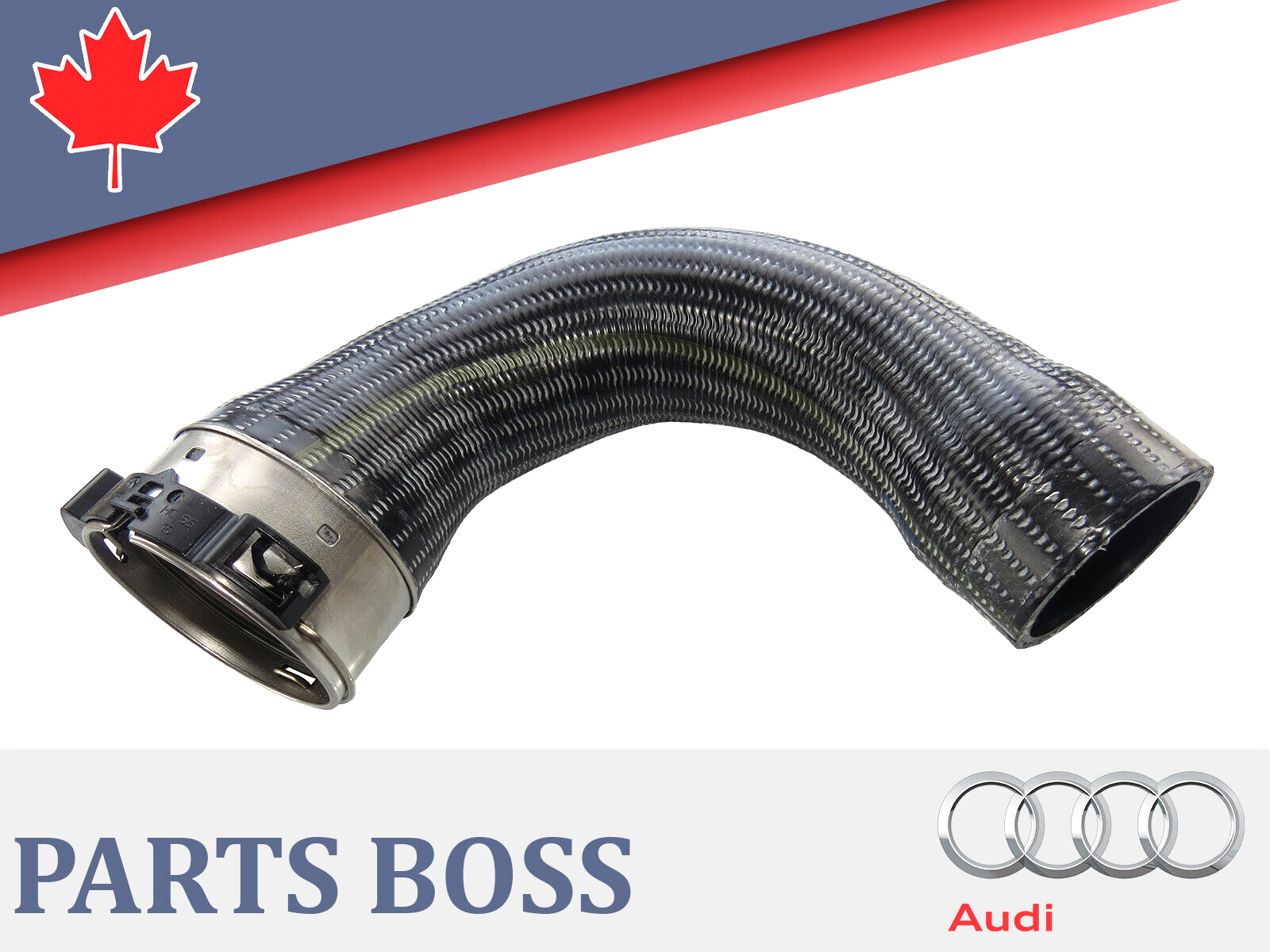 VW Golf Jetta Audi A3 Quattro 2009-2015 OEM Turbocharger Intercooler Hose Pipe
