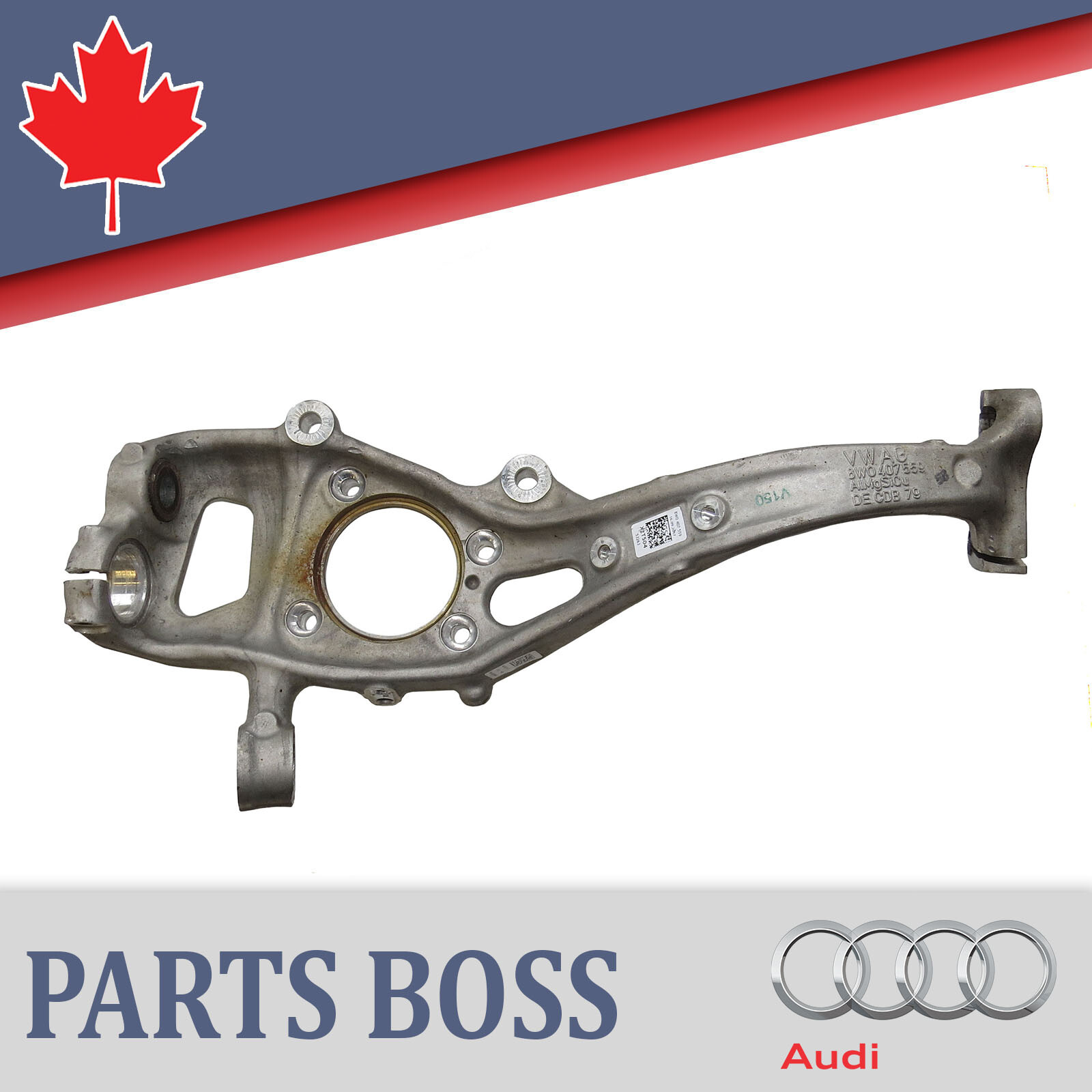 Audi A4 S4 A5 S5 2017-2020 OEM Front Left Spindle Knuckle Assembly