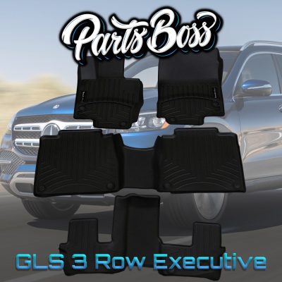 Mercedes GLS580 GLS63 GLS600 All Season Floor Mat Trays 3 rows OEM Executive