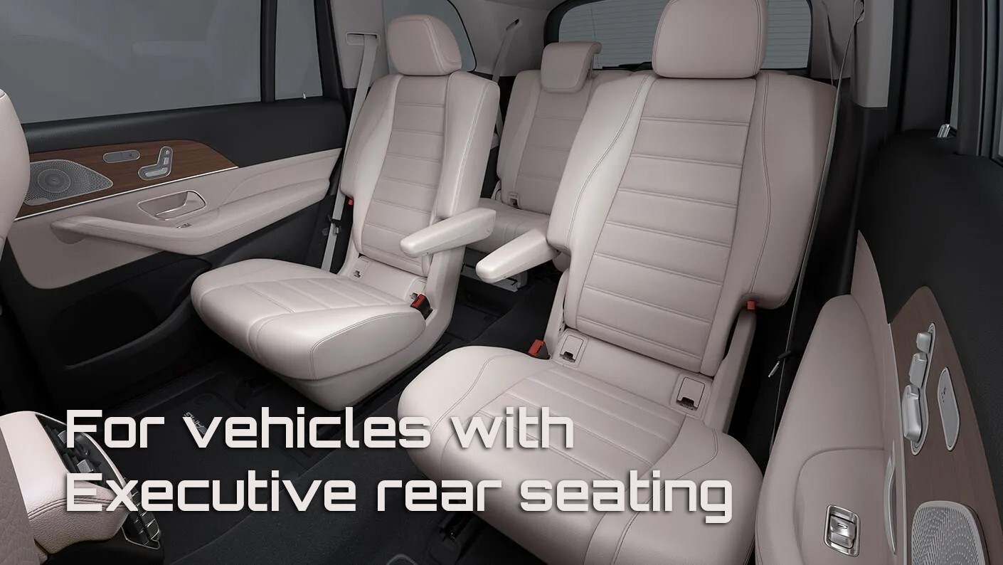 Mercedes GLS580 GLS63 GLS600 All Season Floor Mat Trays 3 rows OEM Executive – Image 2