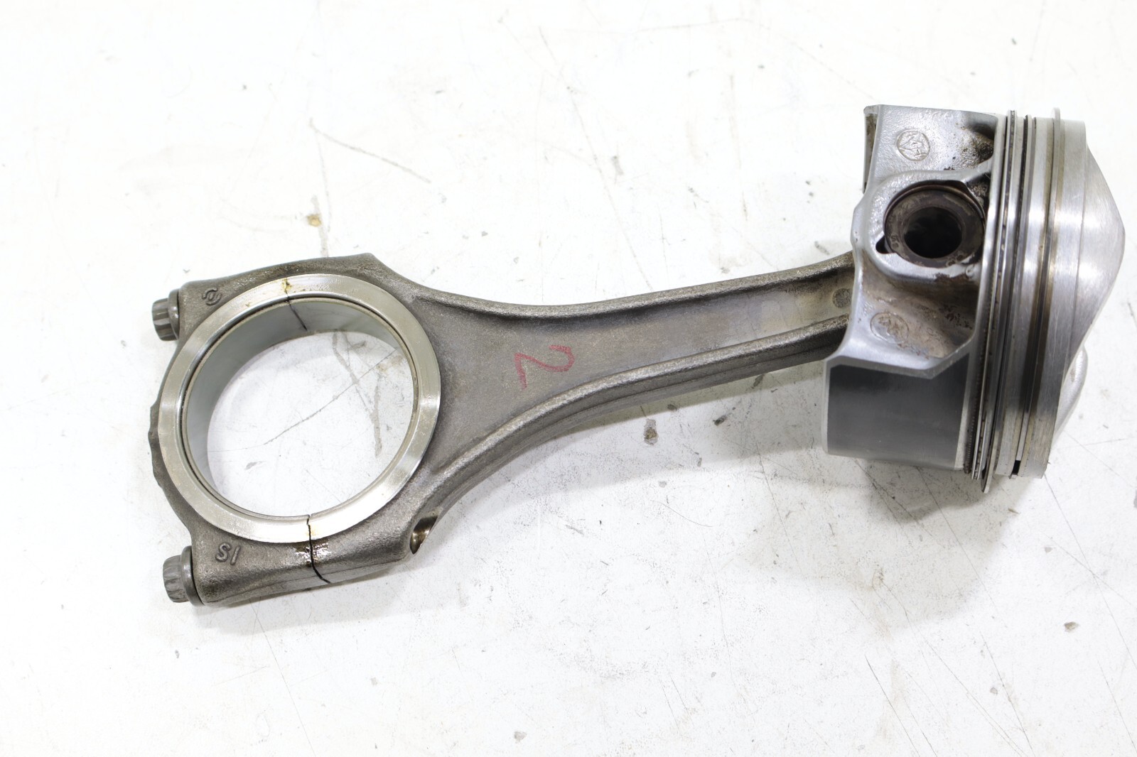 Audi A6 A7 A8 Q7 3.0L 2014-2019 OEM Engine Piston w/Connecting Rod LH Cyl 4-6 #2 - Image 2