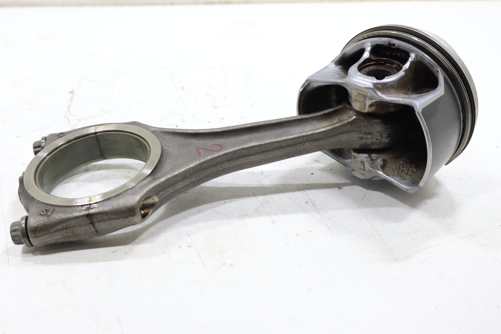 Audi A6 A7 A8 Q7 3.0L 2014-2019 OEM Engine Piston w/Connecting Rod LH Cyl 4-6 #2 - Image 4