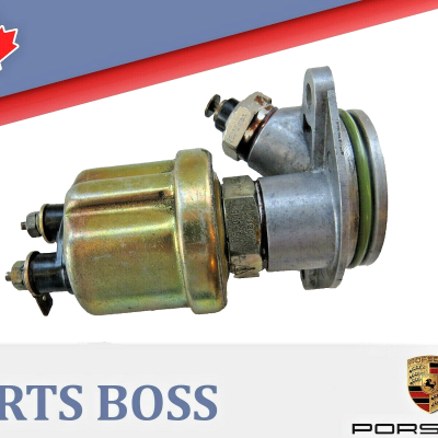Porsche 1984-1998 OEM Crankcase Cover w/Oil Pressure Sender & Temp Sensor