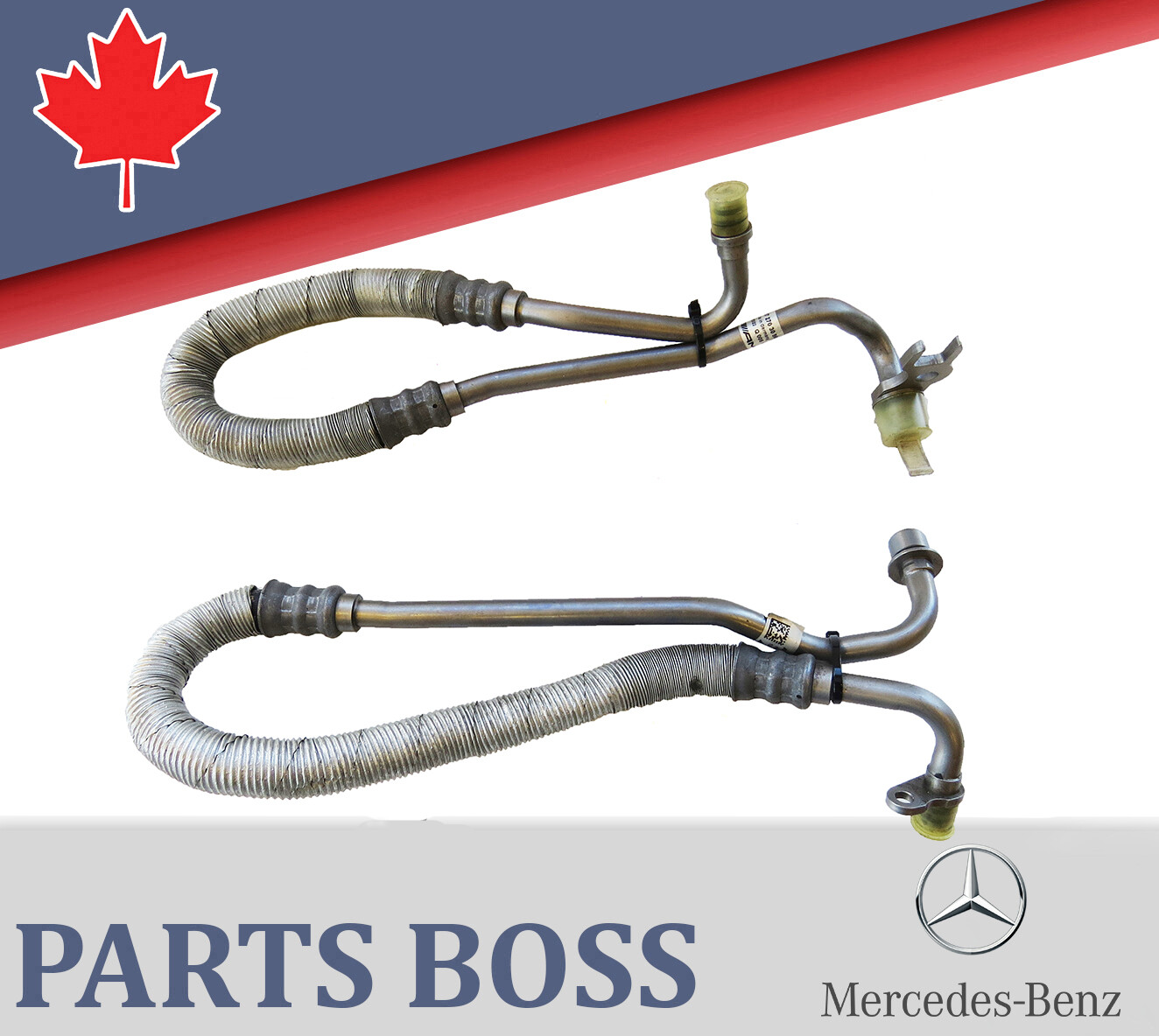 Mercedes SLS AMG 2011 2012 OEM Transmission Cooling Oil Line 1972703196