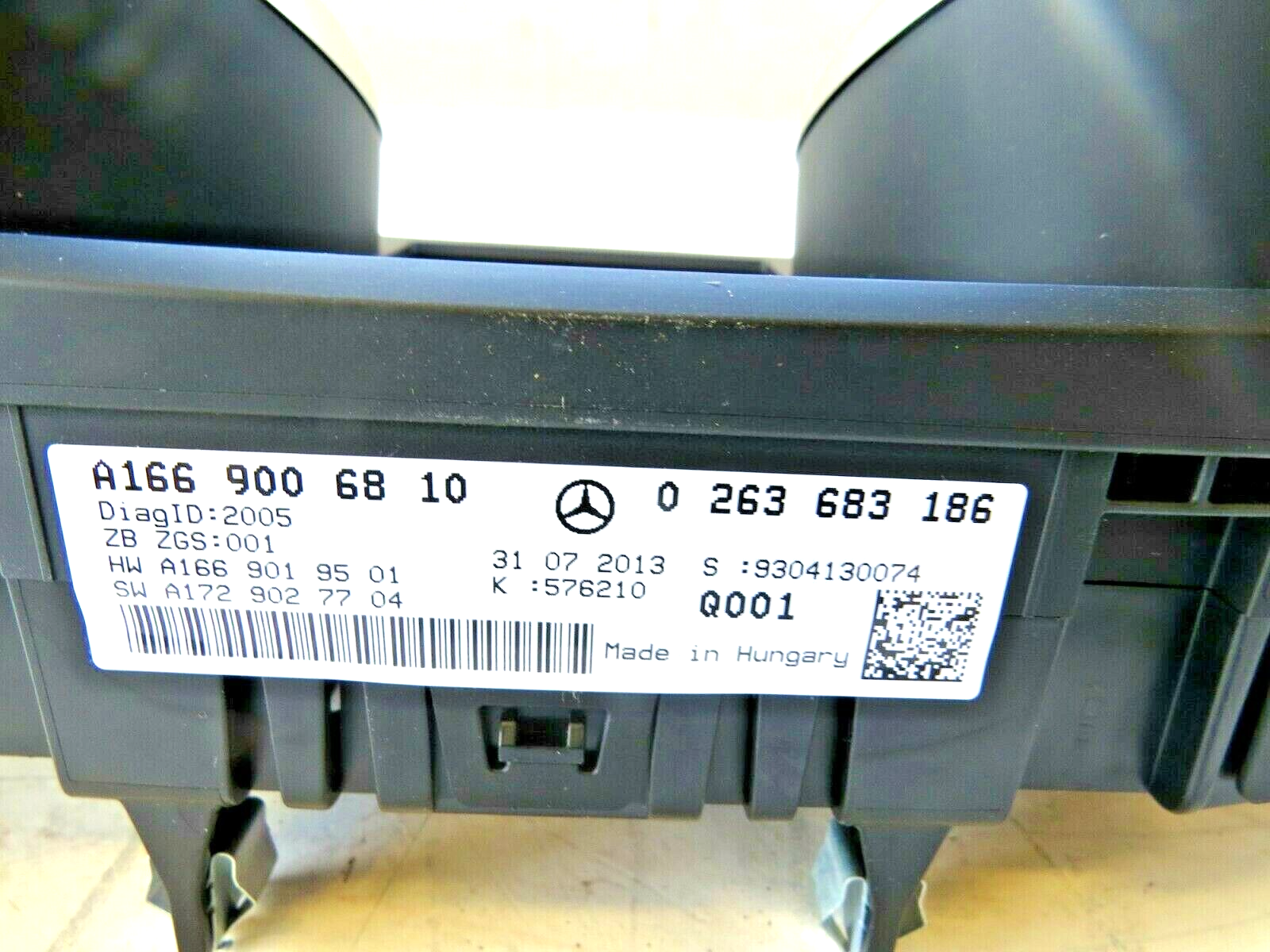 Mercedes GLE400 GLS450 GL450 550 ML350 ML550 2012-2019 OEM Instrument Cluster - Image 10