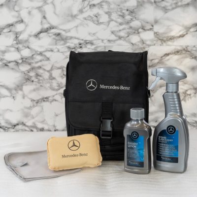 Mercedes Interior car care kit with Case Genuine Original OEM 2119860000 New