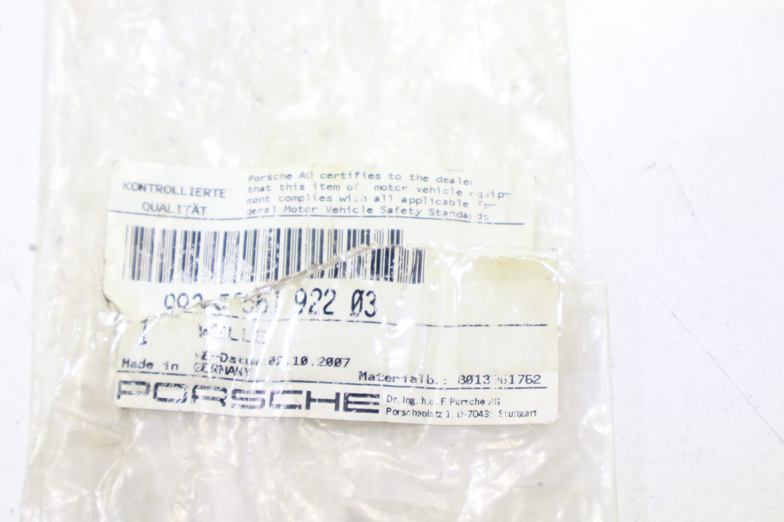 Porsche 911 1984-1998 OEM Convertible Top Release Cable w/Gear Right Side – Image 9