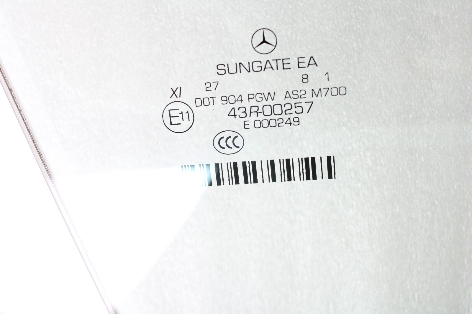 Mercedes-Benz W221 2007-2013 OEM Door Window Glass Front Right Passenger Side - Image 6