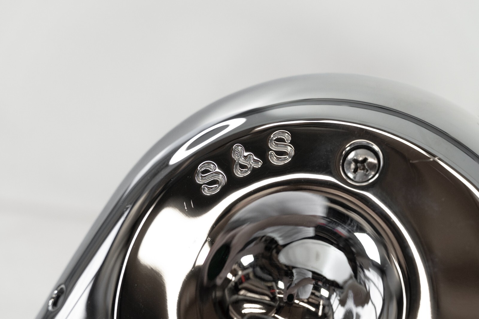 S&S Cycle Single Bore Tuned Induction System Chrome 1064967 - Image 3