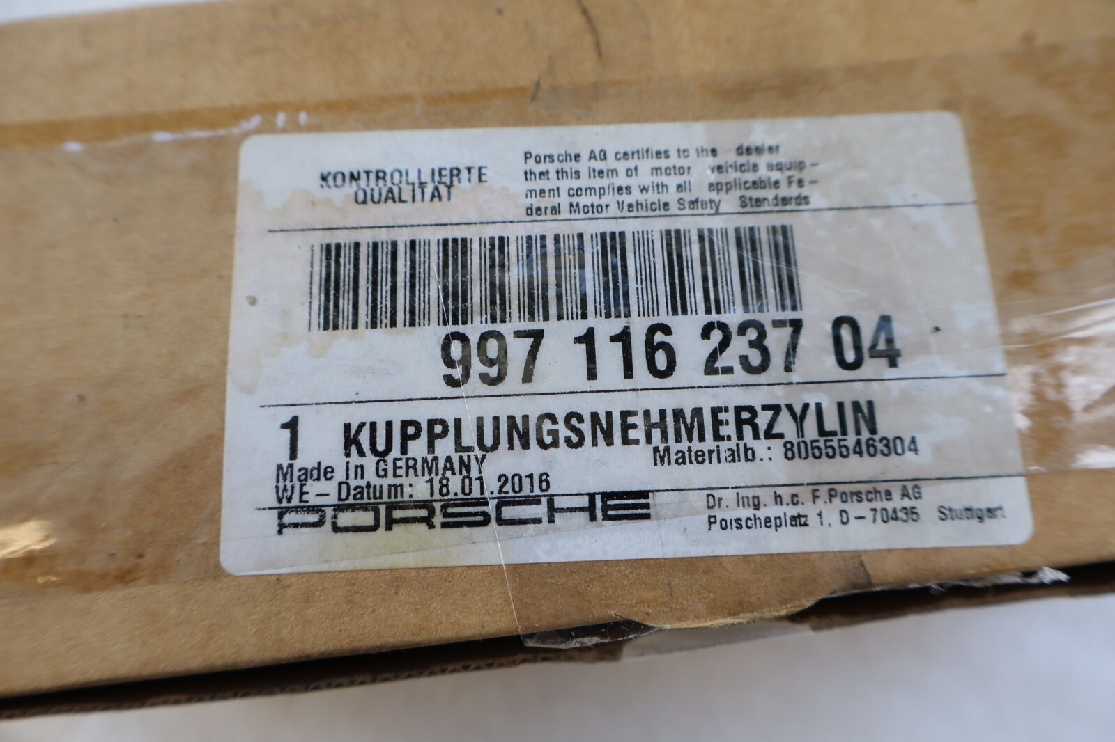 Porsche 911 996 997 1999-2008 OEM Clutch Slave Cylinder - Image 12