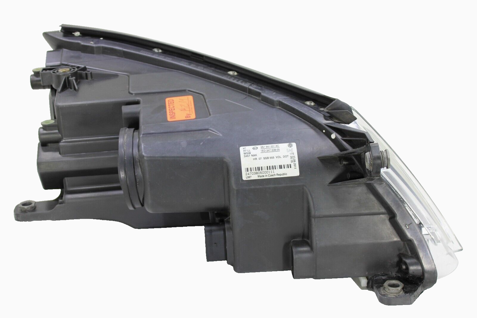 Volkswagen Tiguan 2009-2011 OEM Headlight Front Left (Driver Side) – Image 6