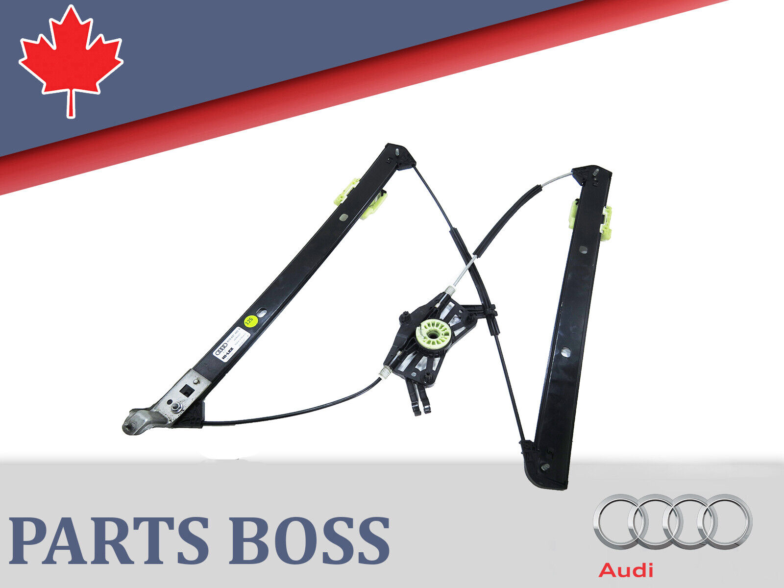 Audi Q5 SQ5 2018-2020 OEM Front Right Window Regulator Mechanism (Without Motor)