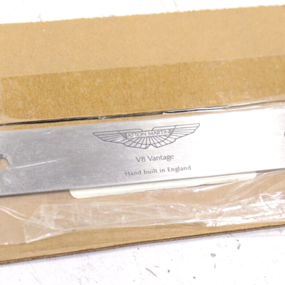 Aston Martin V8 Vantage 2005-2016 OEM NEW Standard Sill Nameplate Front