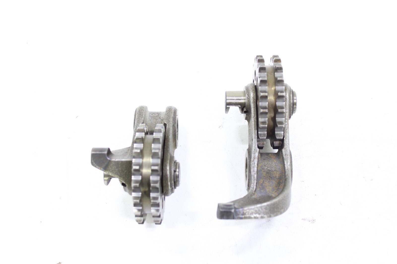 Porsche 911 964 912 914 930 OEM Timing Chain Tensioner Sprockets w/Supports L&R – Image 3