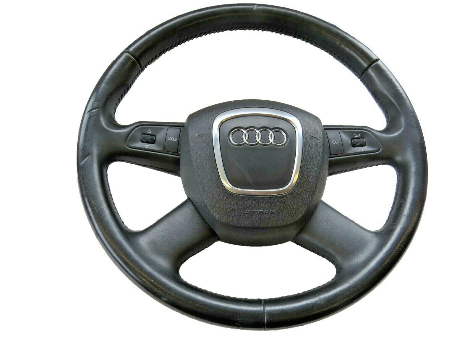 Audi A6 A8 S6 2005-2008 OEM Steering Wheel Black – Image 2