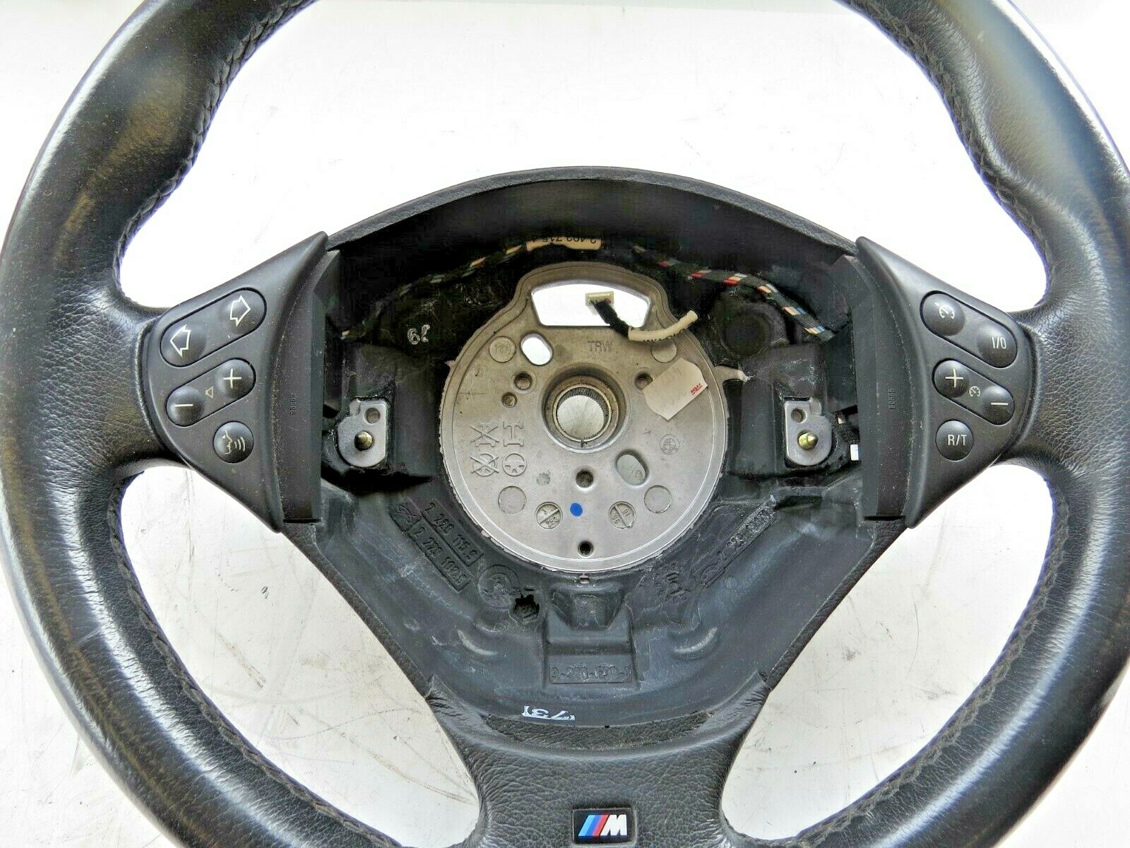 BMW 2000-2001 OEM Steering Wheel Black Leather - Image 4