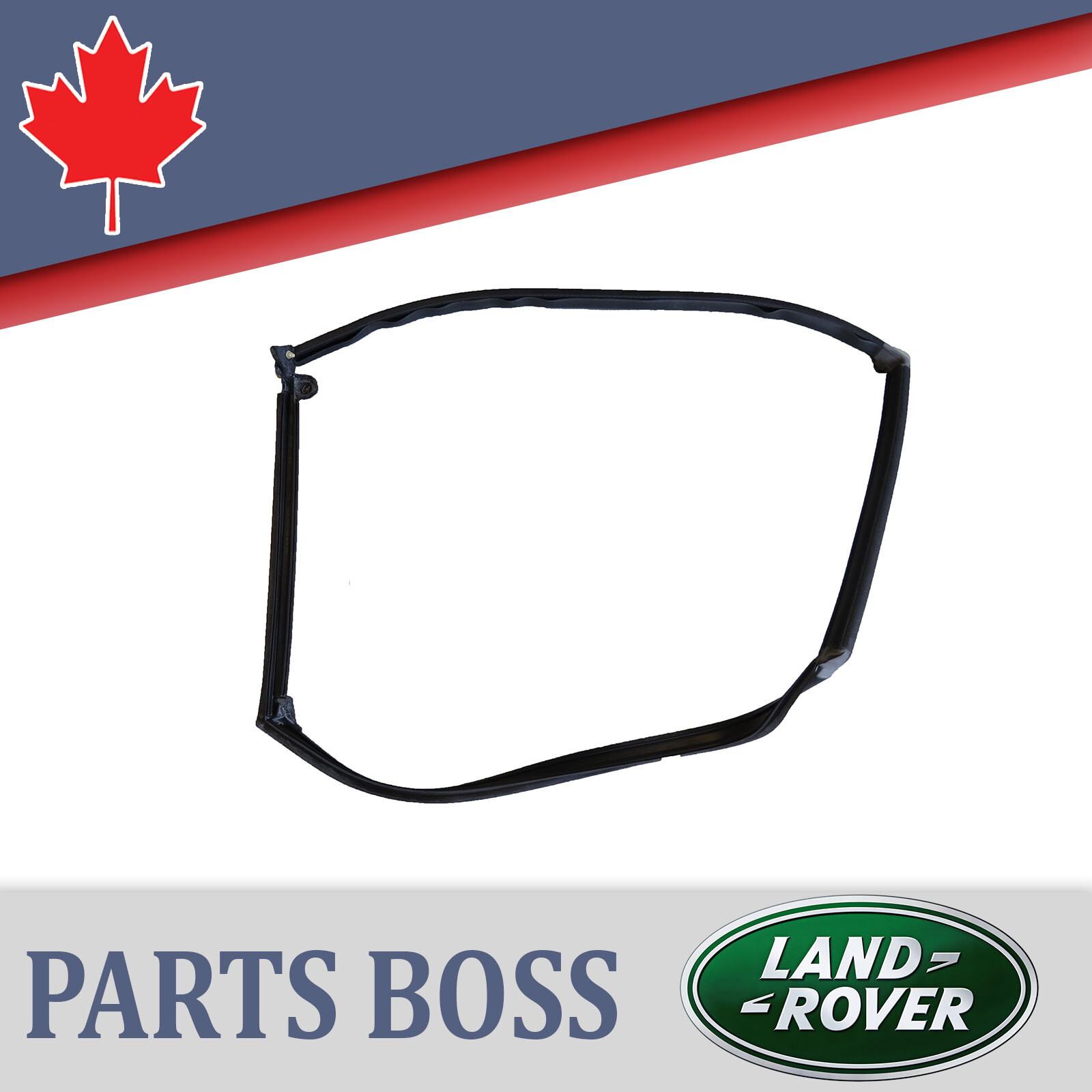Range Rover Evoque 2012-2019 OEM Left Rear Upper Door Weather Seal Strip