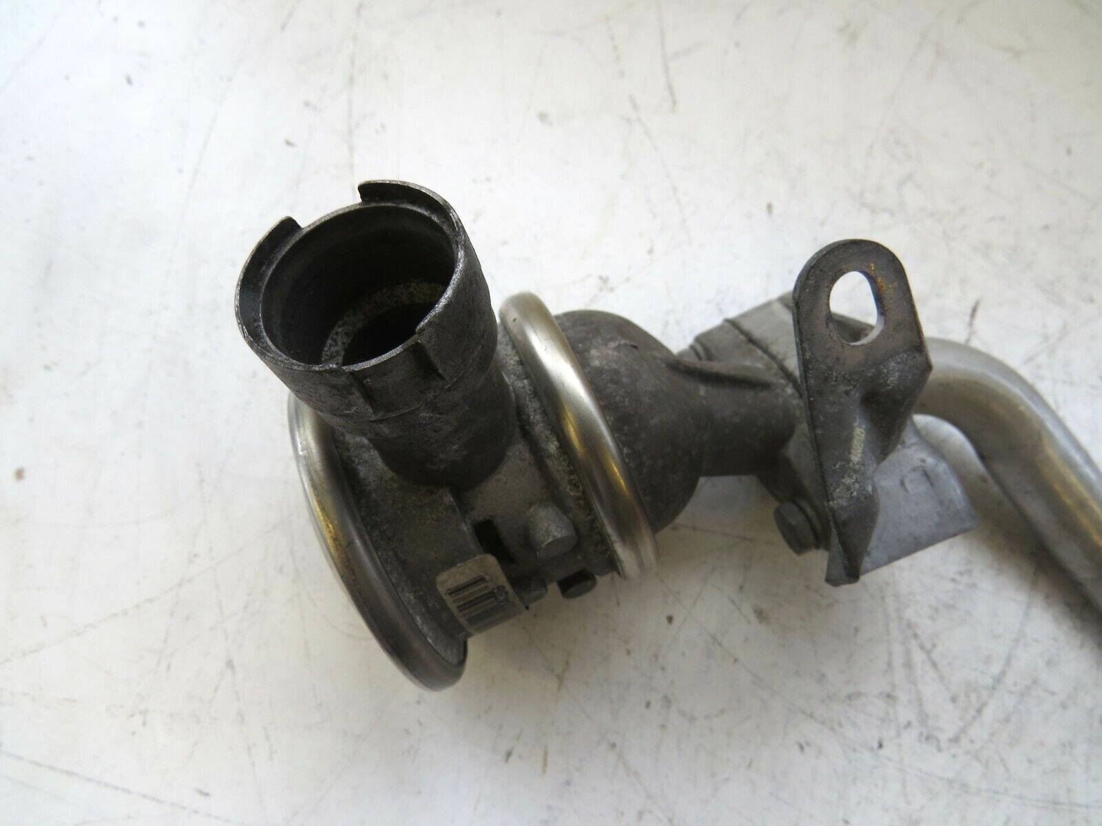 BMW 2002-2008 OEM Secondary Air Injection Pump Check Valve w/EGR Valve Tube RH - Image 4