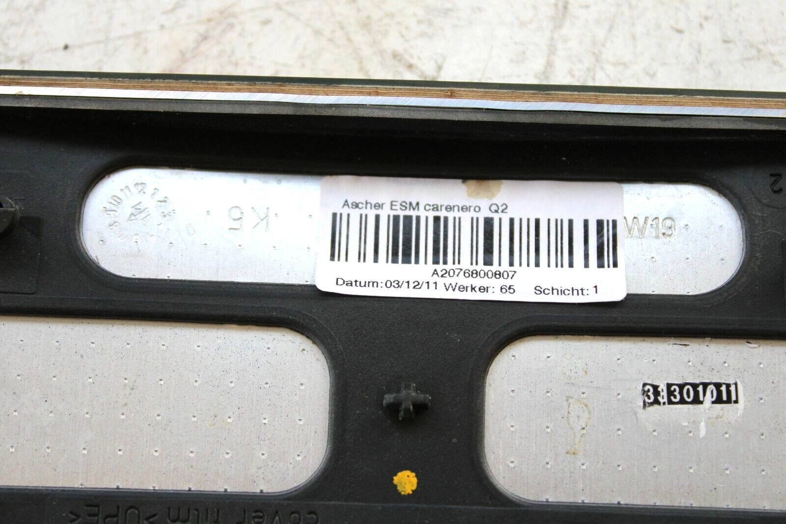 Mercedes E350 E550 2010-2013 OEM Front Console Trim Panel - Image 3