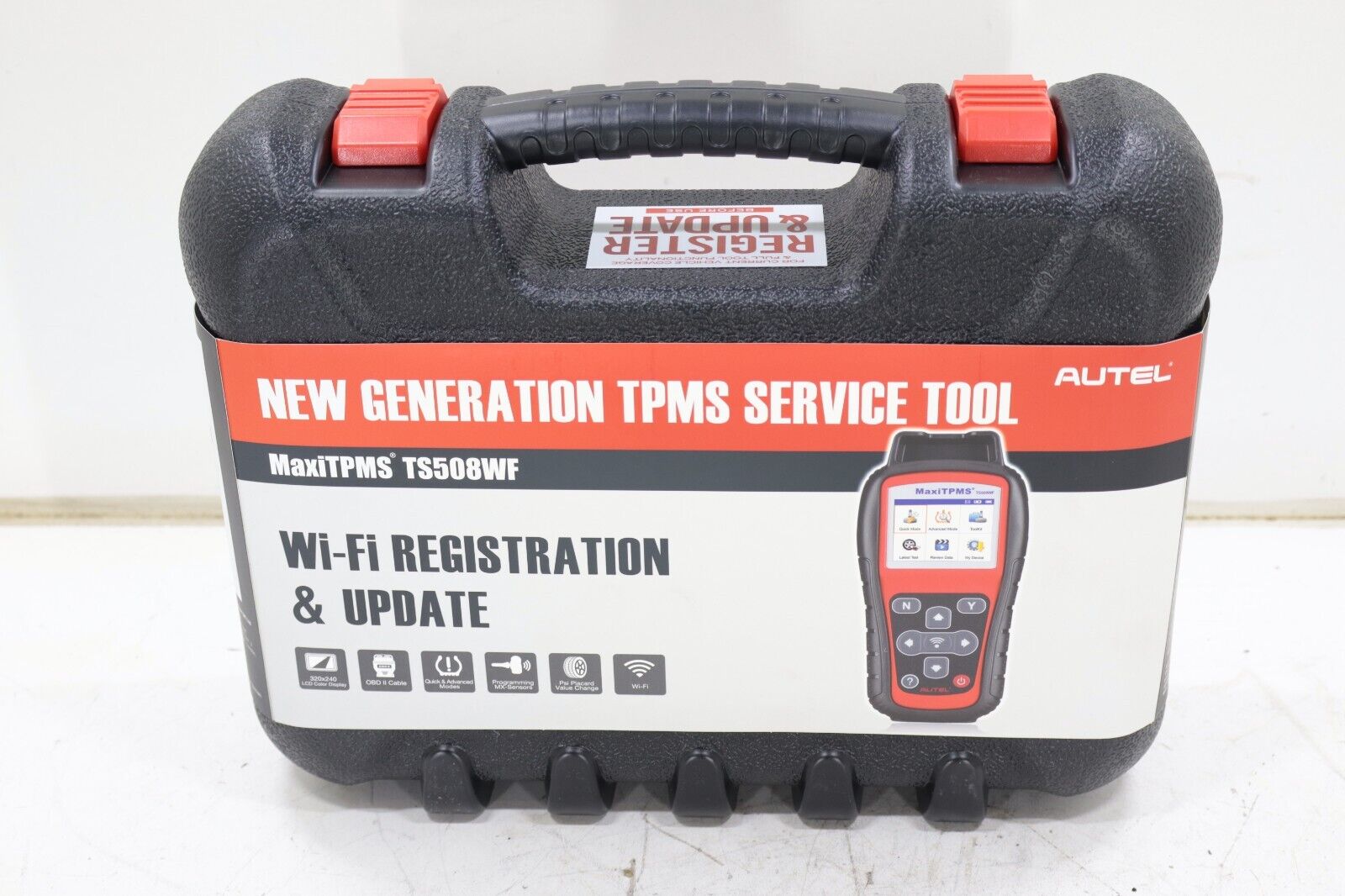 NEW Genuine Autel MaxiTPMS TS508WF New Generation TPMS Service Tool Sealed Case