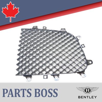 Bentley 2004-2008 OEM NEW Bumper Radiator Grille Front Right (Passenger Side)