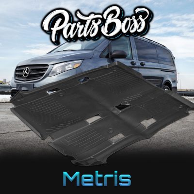 Mercedes Metris 2nd & 3rd Row Winter mat Tray OEM 2017-2025