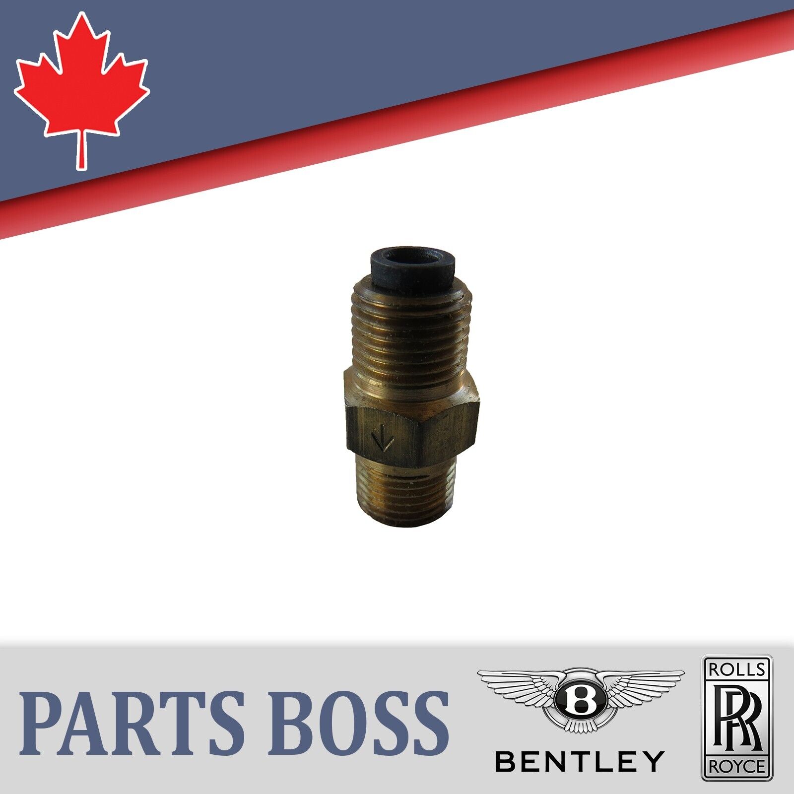 Bentley Rolls Royce 1955-1958 OEM NEW Chassis Lubrication Straight Meter Valve