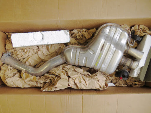Bentley Continental GT GTC SS 2003 - 2011 OEM Exhaust Muffler with Tail Pipe