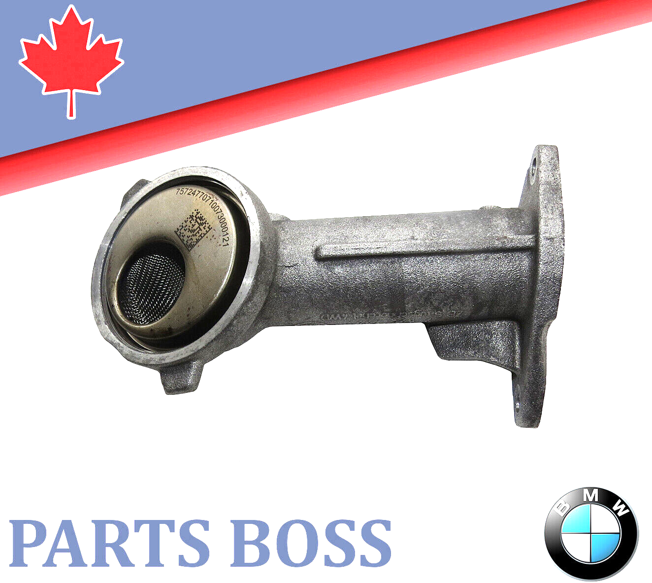 BMW 530i 540i 550i 650i 750i 2010-2019 OEM Oil Pump Pipe Oil Pickup Tube