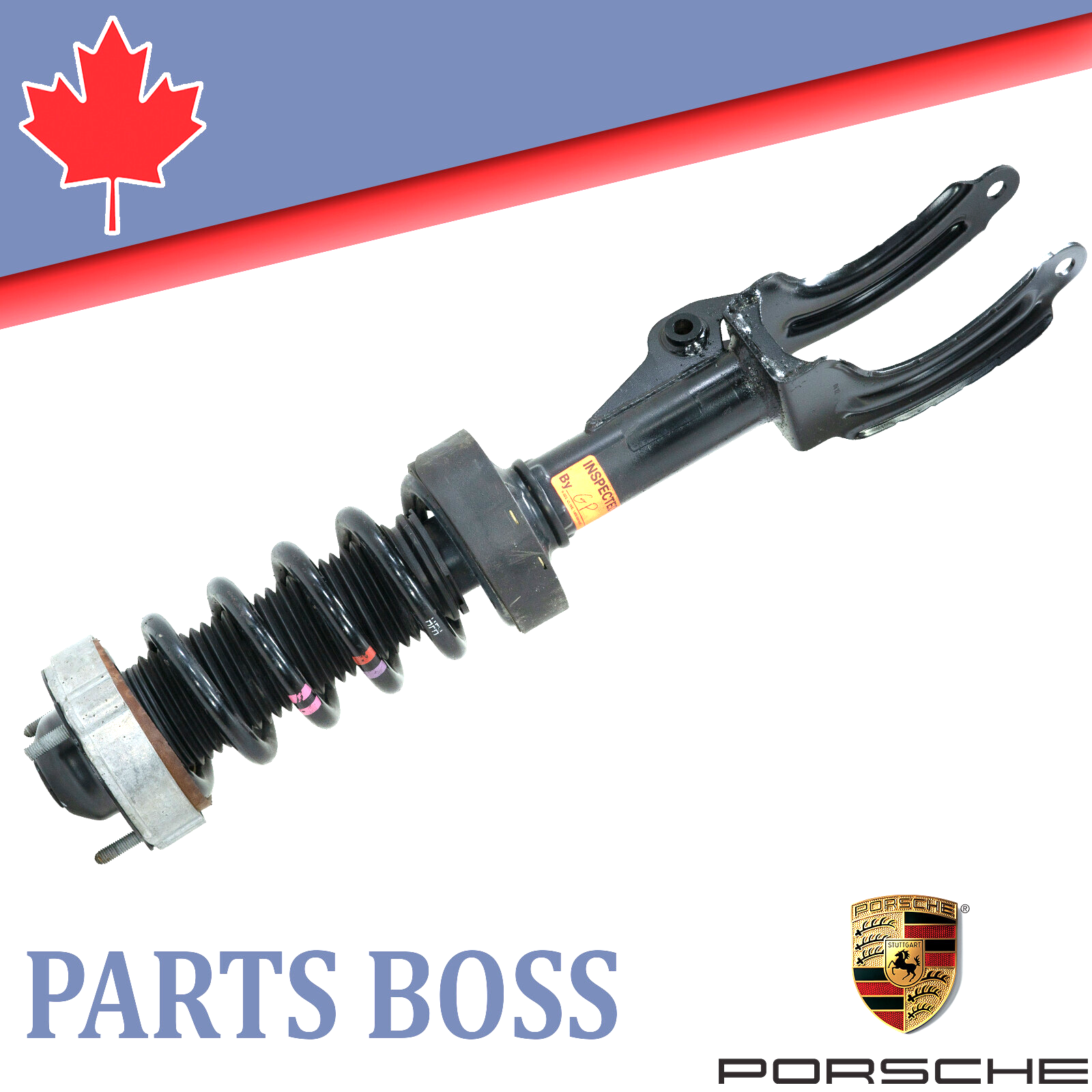 Porsche Cayenne 2008-2018 OEM Strut/Coil Spring Assembly Front Right