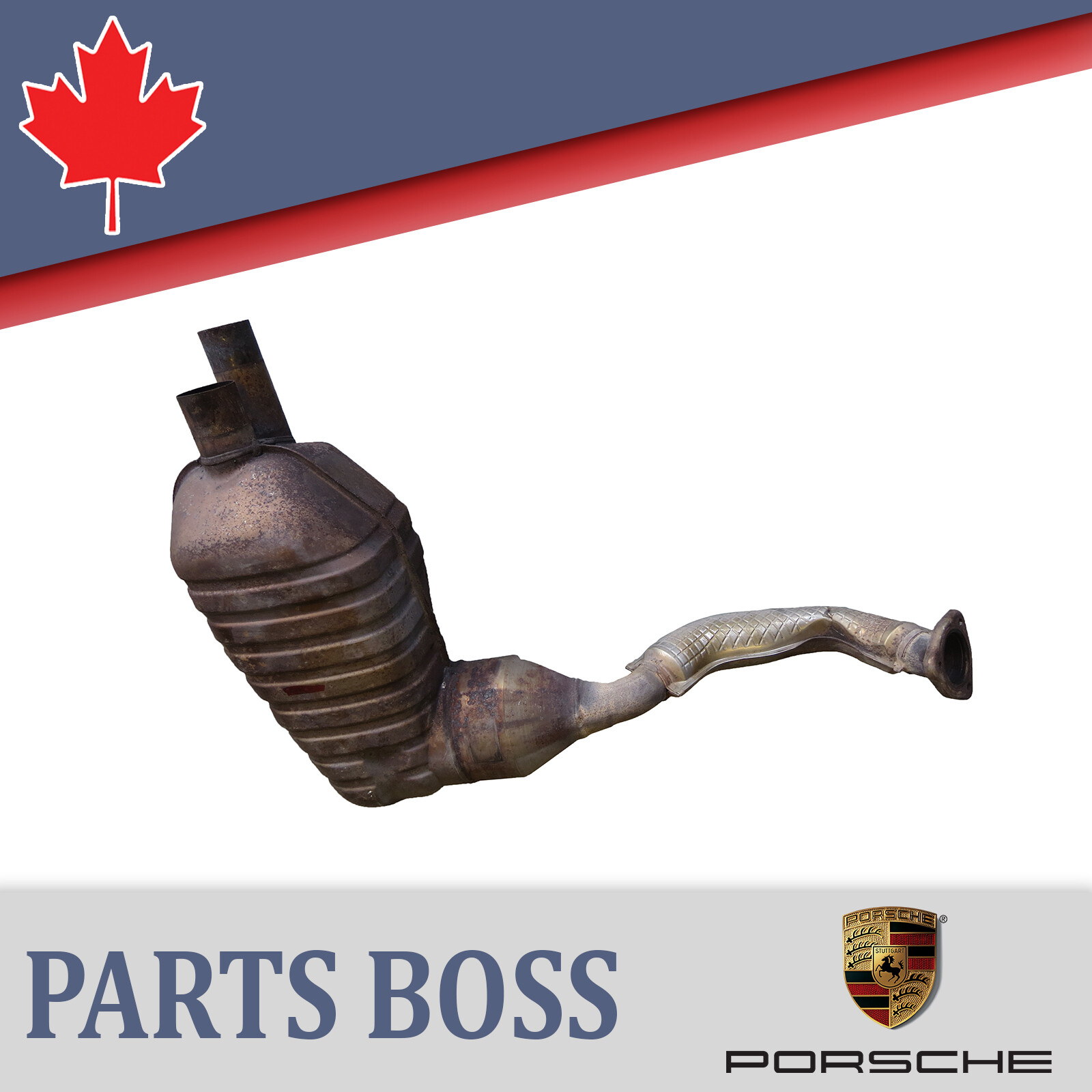 Porsche Boxster Cayman 2006 2007 2008 OEM Exhaust Muffler Left Side