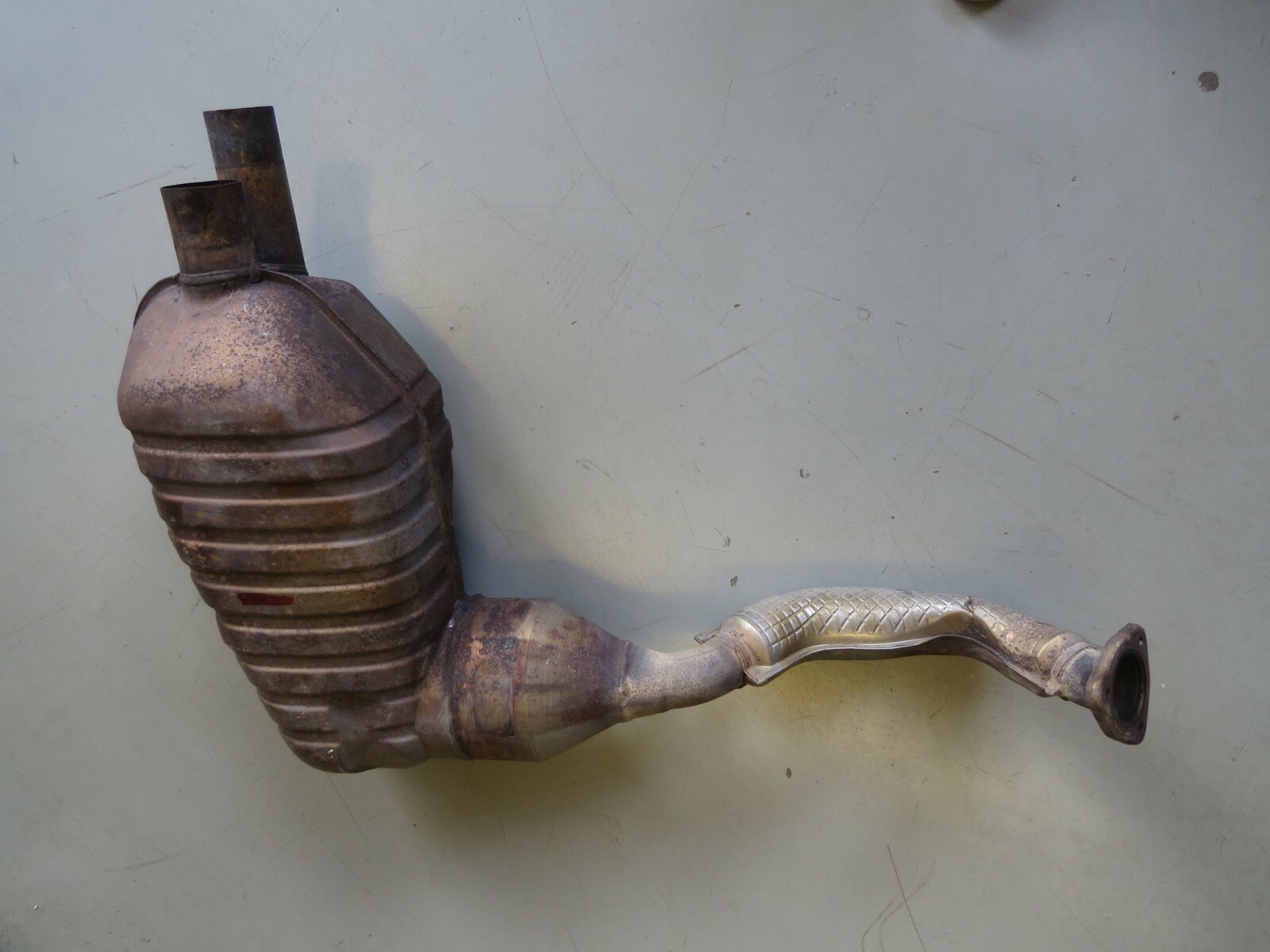 Porsche Boxster Cayman 2006 2007 2008 OEM Exhaust Muffler Left Side - Image 2