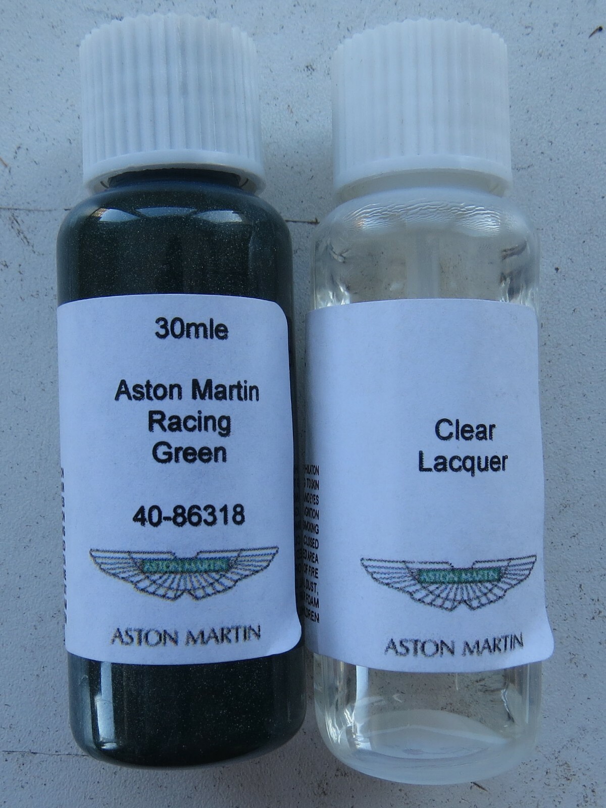 Aston Martin OEM NEW Racing Green Touch Up Kit – Image 2