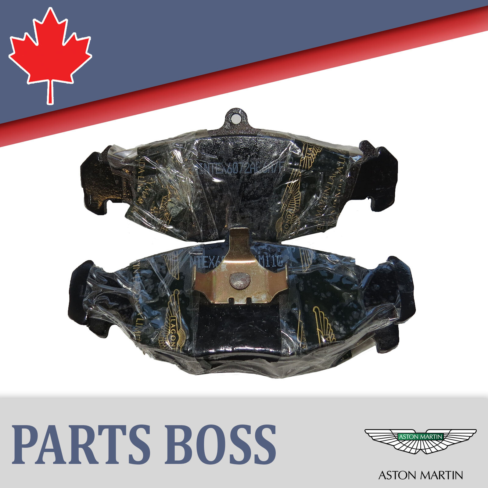 Aston Martin DB7 3.2L 1997-1999 OEM NOS NEW Brake Pad Set Rear