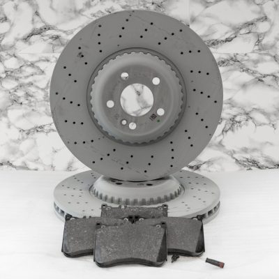Mercedes S450 S550 S560 Brake disc & pad set FRONT OEM Genuine 2014-2020