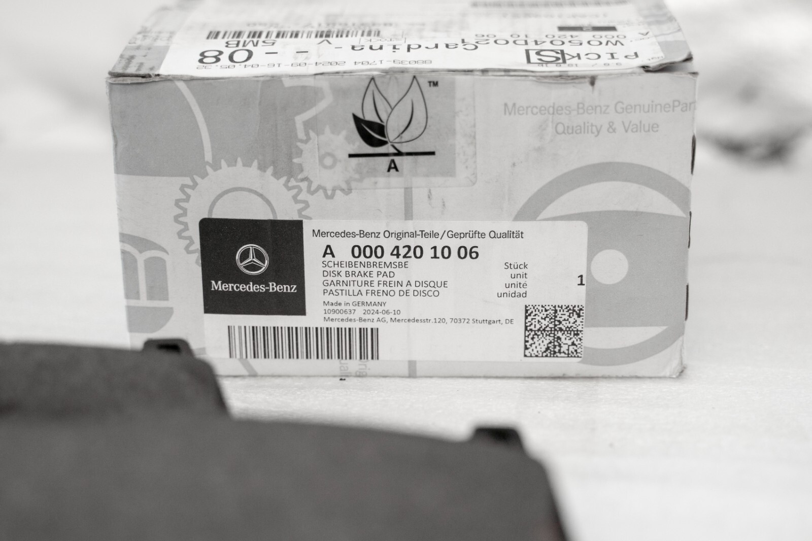 Mercedes S450 S550 S560 Brake disc & pad set FRONT OEM Genuine 2014-2020 - Image 17