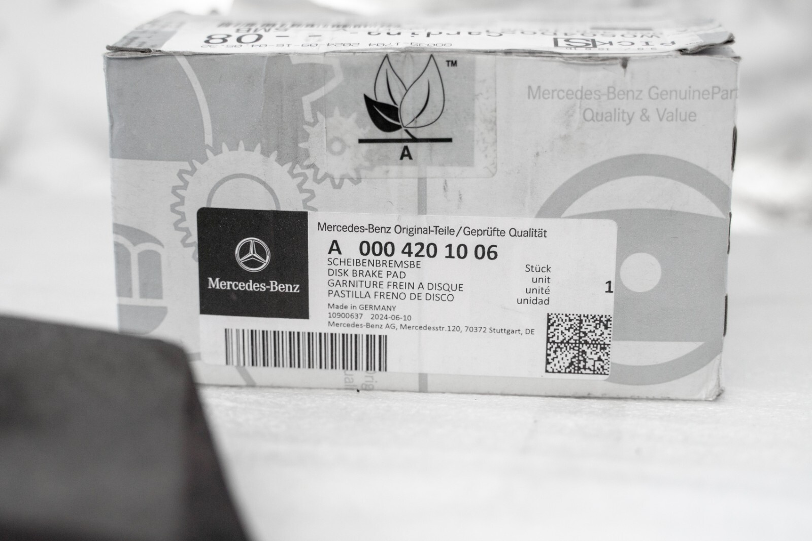 Mercedes S450 S550 S560 Brake disc & pad set FRONT OEM Genuine 2014-2020 - Image 20
