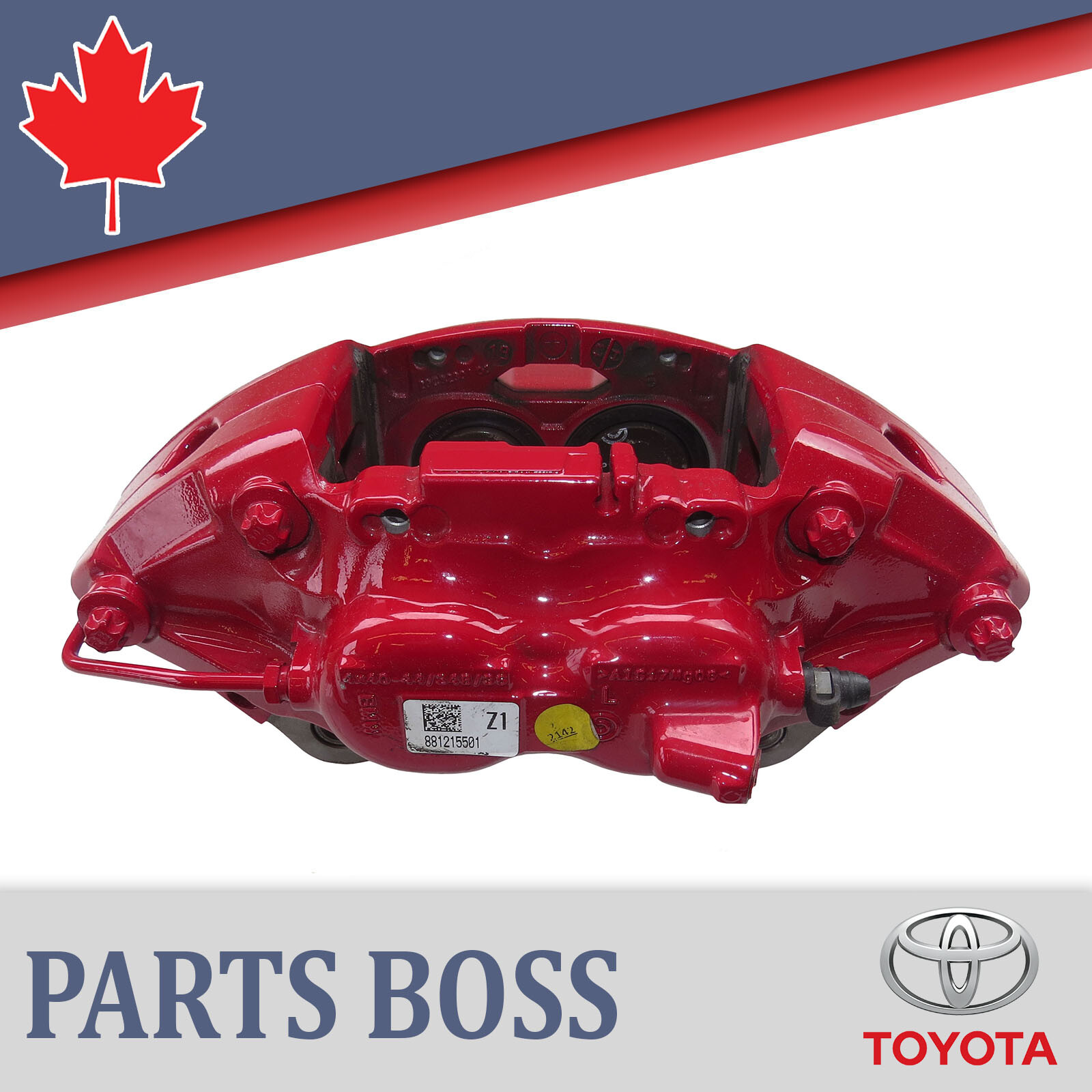 Toyota GR Supra 2020-2021 OEM Brake Caliper Front Left (Driver Side)