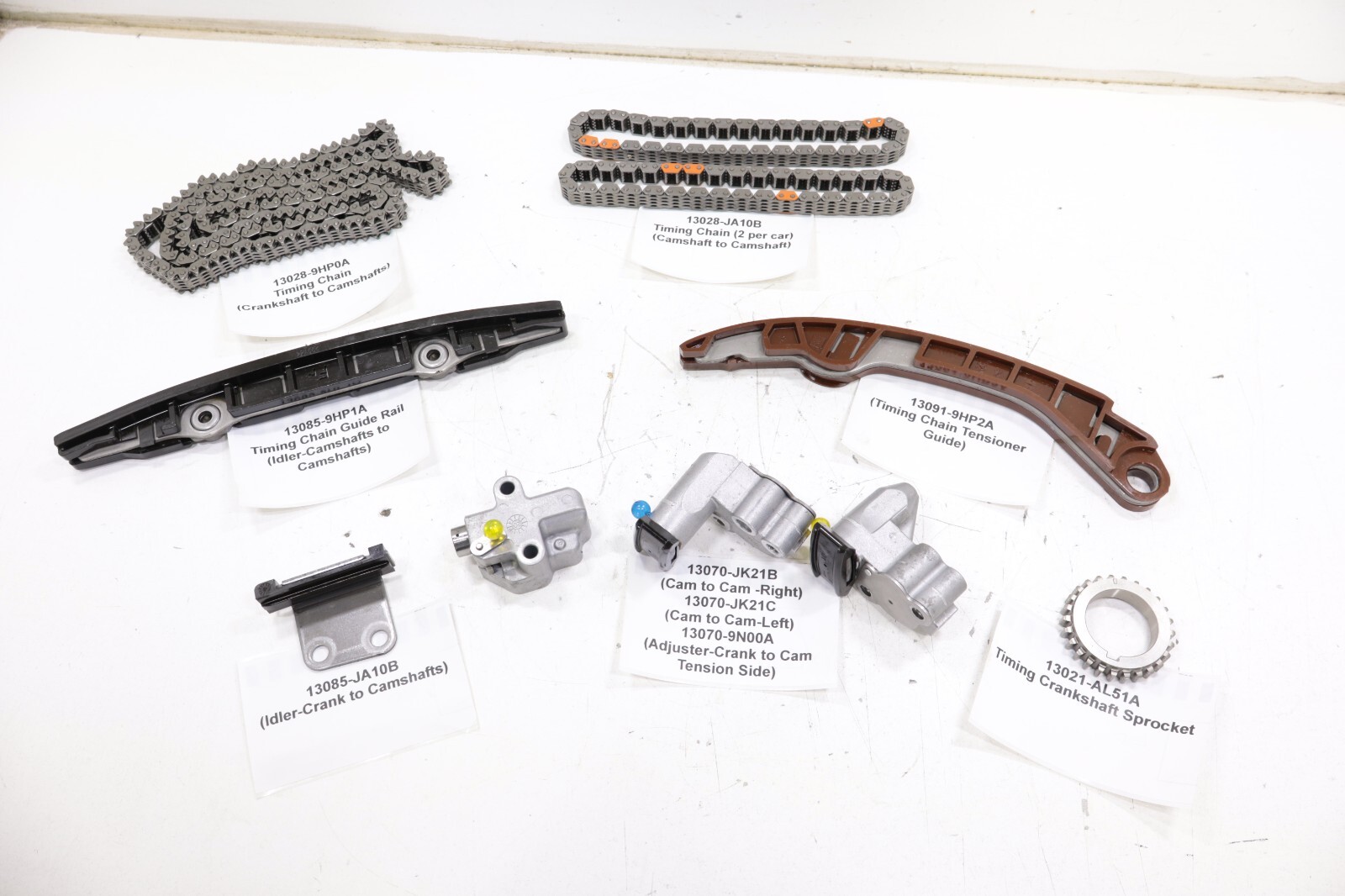 Nissan Infiniti 3.5L V6 2013-2023 OEM Timing Chain Kit w/Tensioners