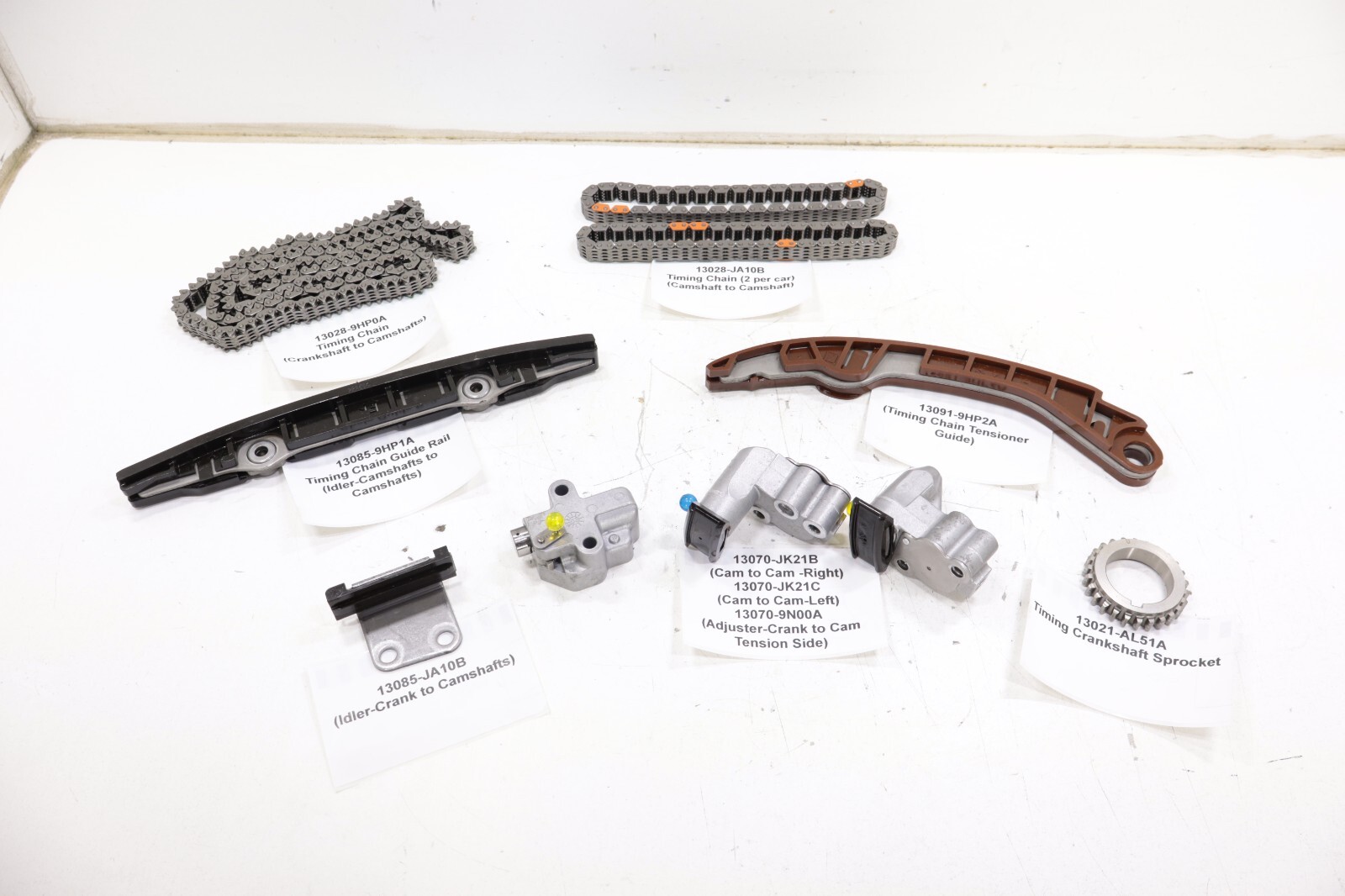 Nissan Infiniti 3.5L V6 2013-2023 OEM Timing Chain Kit w/Tensioners - Image 4