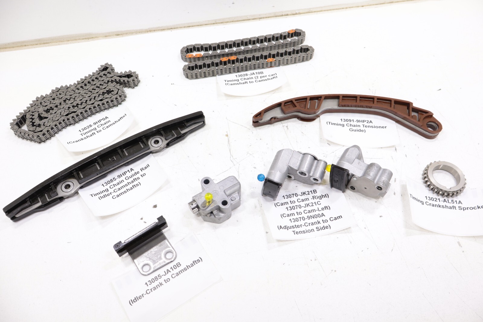 Nissan Infiniti 3.5L V6 2013-2023 OEM Timing Chain Kit w/Tensioners - Image 11