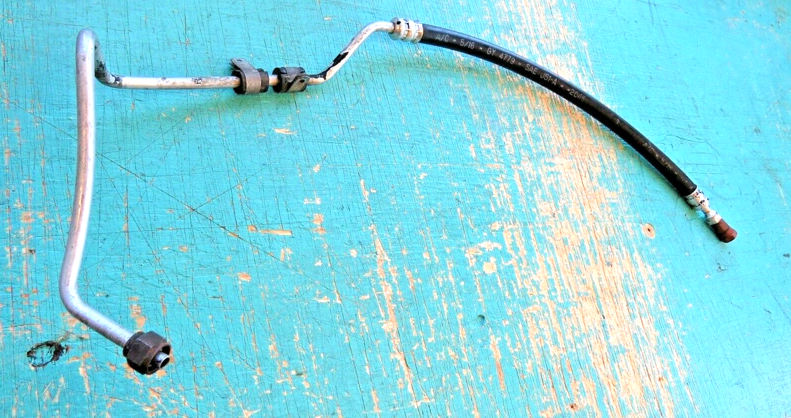 Bentley Rolls Royce OEM A/C Condenser to Drier Hose Line Pipe - Image 4
