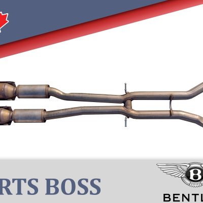Bentley Continental Flying Spur 2006-2012 OEM Manifold Exhaust Pipe Muffler Set