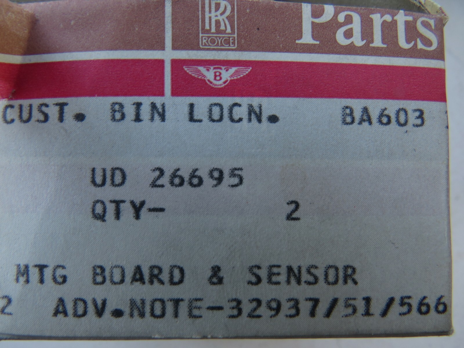 Bentley Rolls Royce 1971-1989 OEM NEW HVAC Sensor - Image 11
