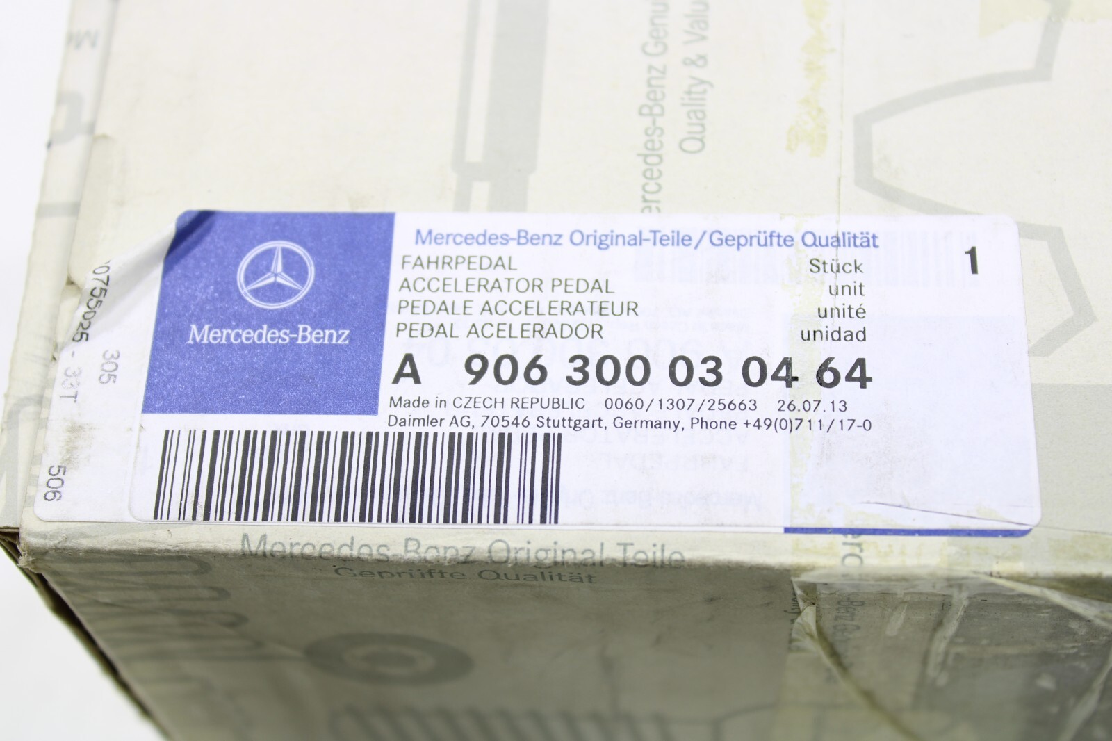 Mercedes Sprinter 1500 2500 3500 2014-2023 OEM Accelerator Pedal W/ Sensor - Image 12