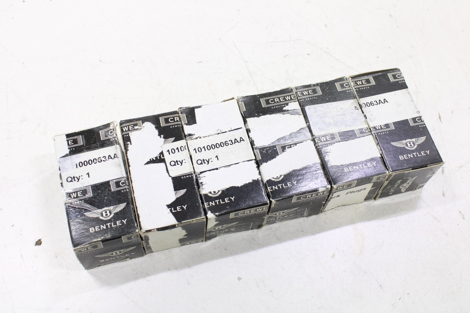 Bentley Audi Volkswagen 2004-2016 OEM NEW Ignition Spark Plug Set of 6 - Image 18