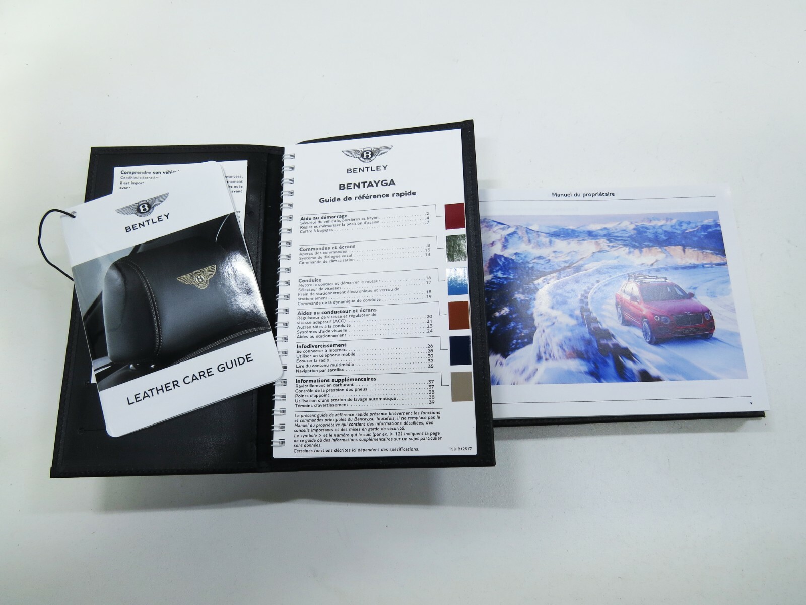 Bentley Bentayga 2017 OEM Manuel du Proprietaire in FRENCH 36A012742AB – Image 5