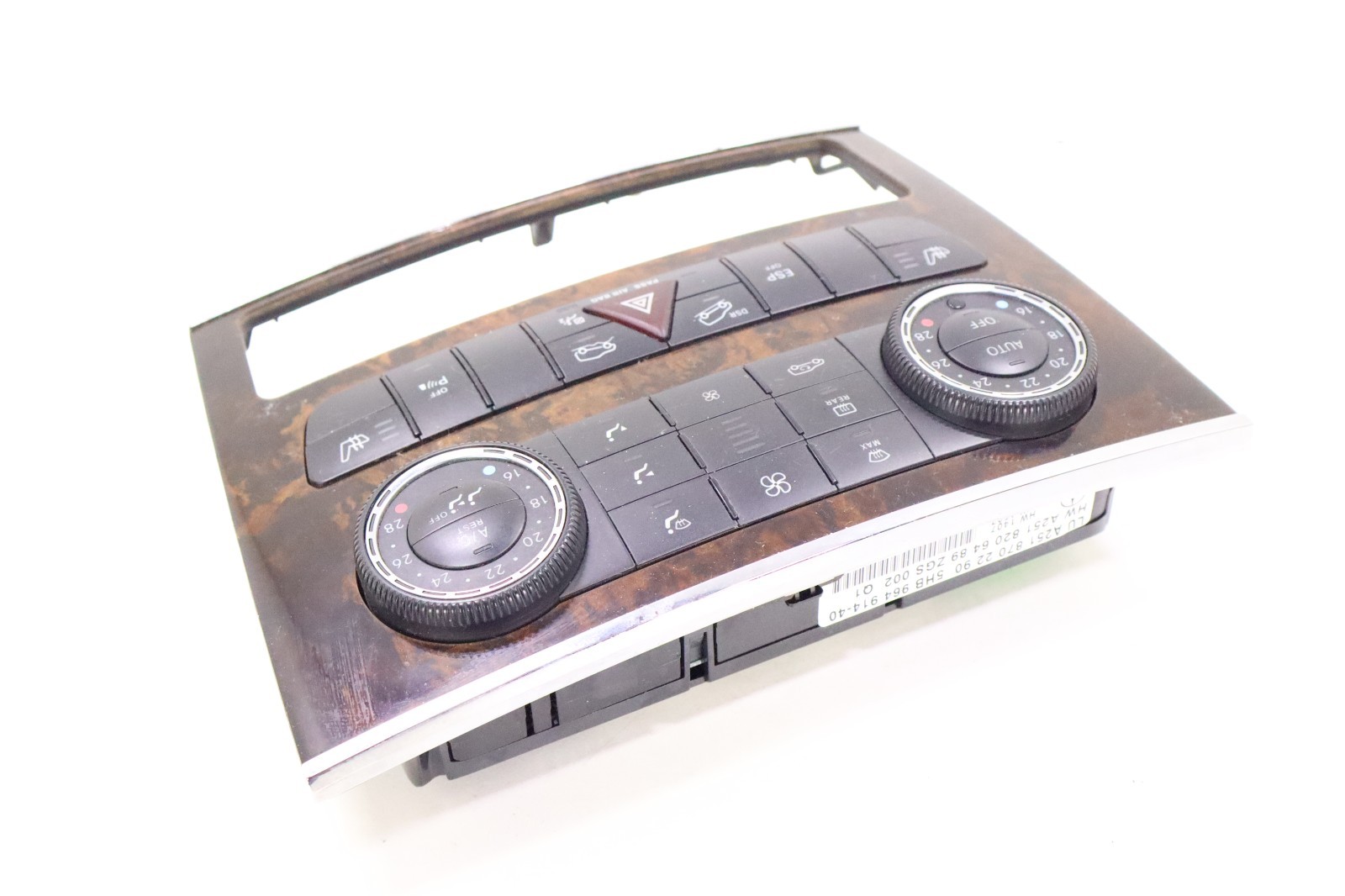 Mercedes ML320 ML350 ML500 ML63 W251 2006-2011 OEM HVAC Climate Control Unit - Image 10